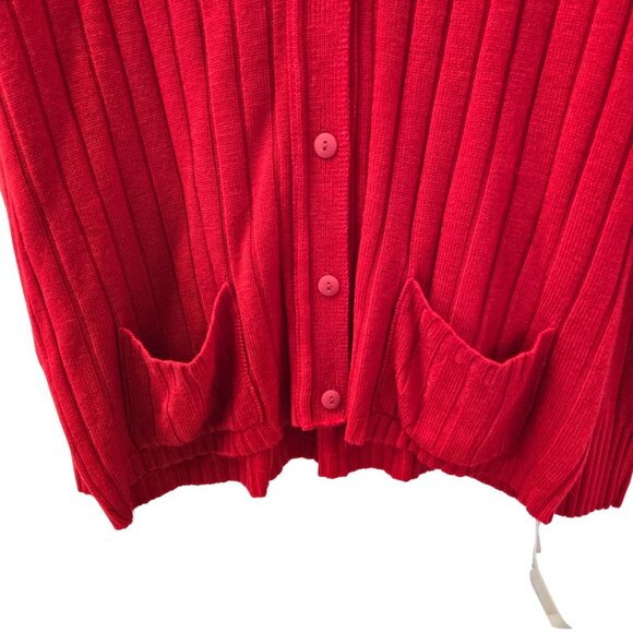 NWT Vitos Ribbed Cardigan Sweater Size 40/US Large - Picture 6 of 6